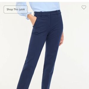 J. Crew Classic Navy Straight Leg Pants